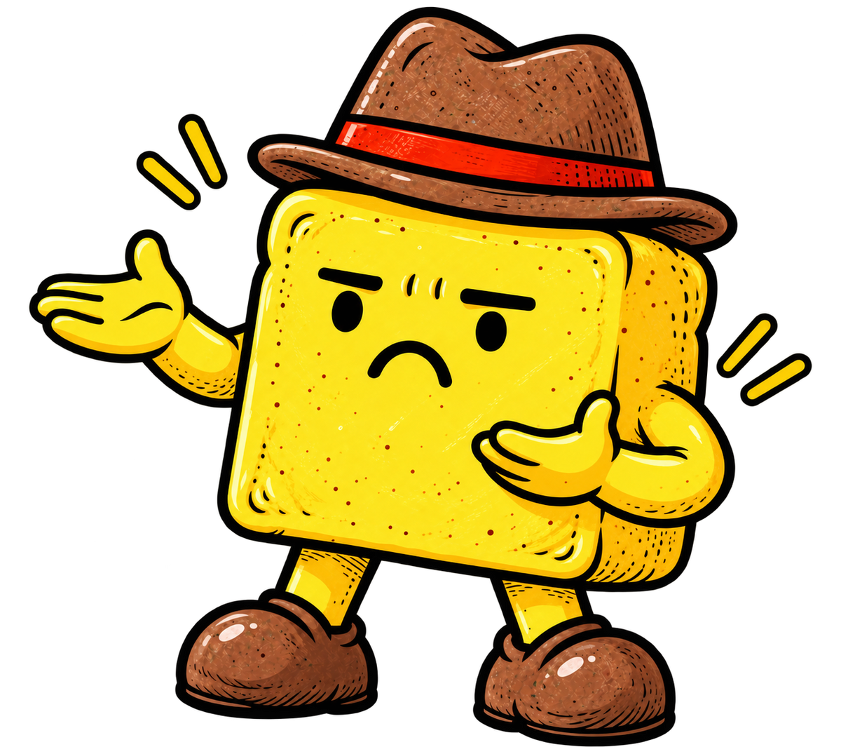 Ugly Butter mascot