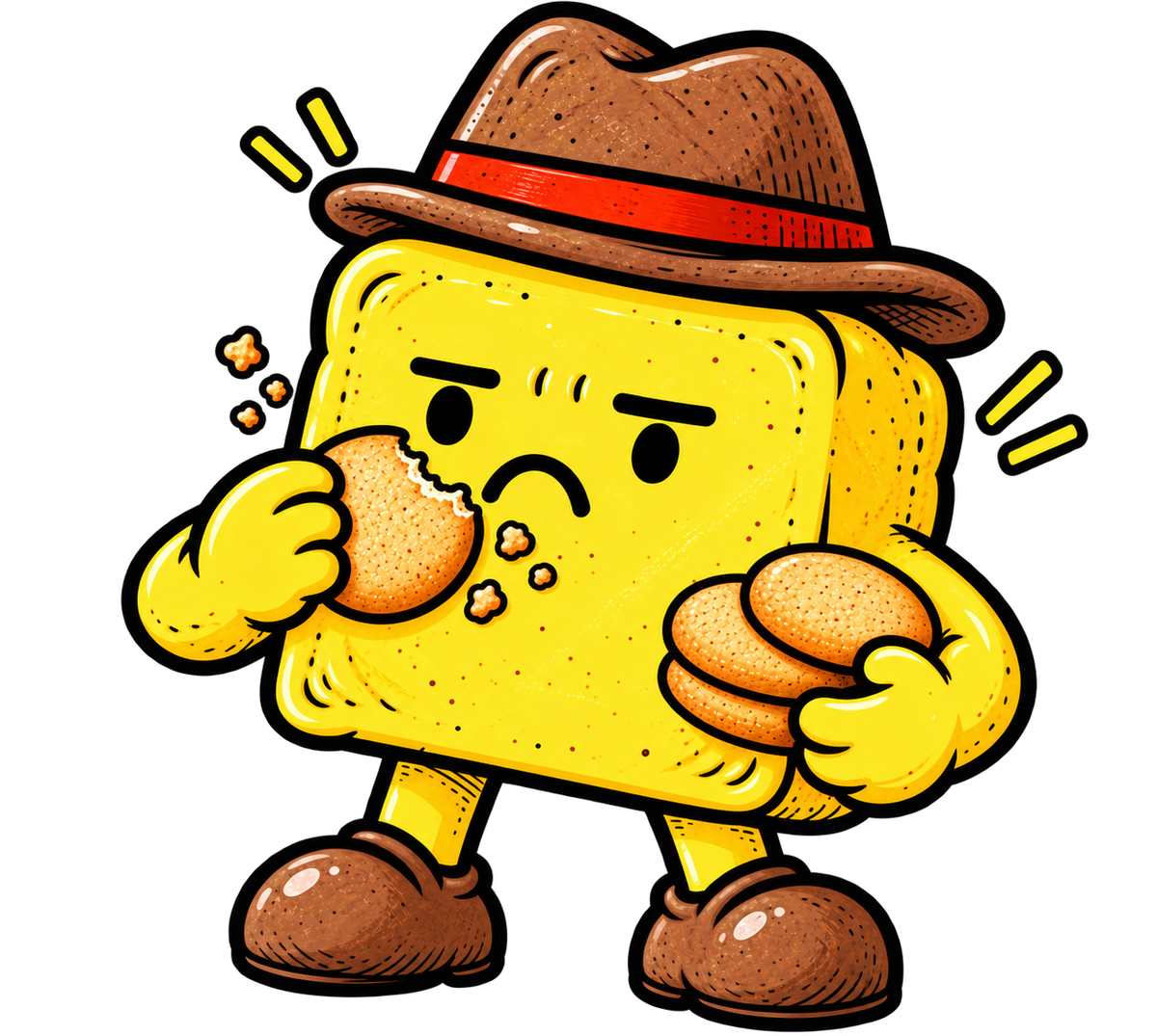 Ugly Butter mascot
