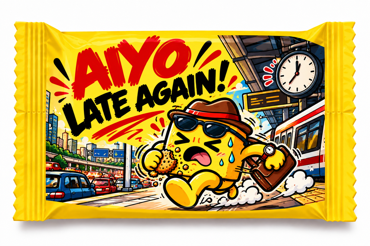Aiyo Late Again!